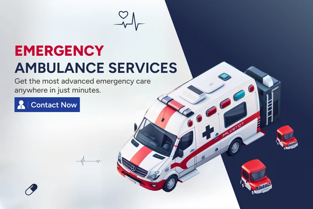 Mobile ambulance banner